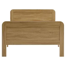 Homestyle4u Komfortbett 140 x 200 cm Braun