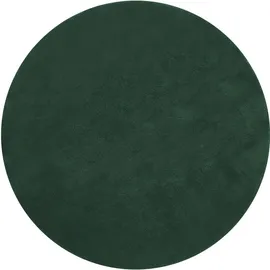 Tectake Soft Zone Kurzflorteppich 120 x 120 cm Grün