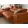 W.Schillig Eckcouch Leder 3-Sitzer Braun