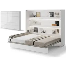 yourhouse24 Schrankbett Bed Concept BC-14 160 x 200 cm weiß