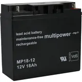 Multipower Bleiakku MP18-12 18Ah