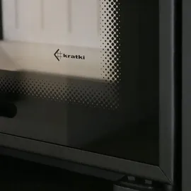 Kratki Kamineinsatz MBA links 17 kW Ø 200 Schwarz