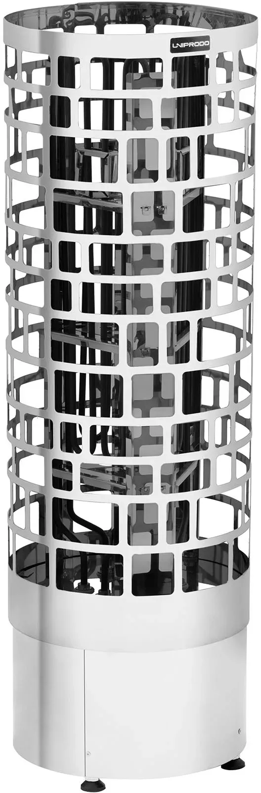 Uniprodo Saunaofen - 6 kW - Säulenofen - 30 bis 110 °C UNI_SAUNA_V6.0KW