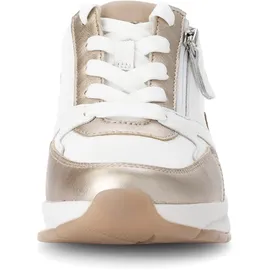 Gabor Sneaker Low Damen Beige/Braun/Weiß 42