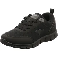 KangaROOS Damen K-RF Bethy Sneaker, Jet Black/Mono, 37 EU