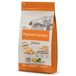 Nature's Variety Selected Kroketten für Katzen mit entbeintem Huhn 1,25kg