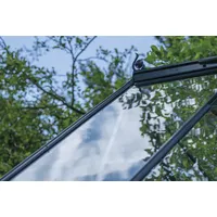 Juliana Halls Montageleisten-Set für Sicherheitsglas Icon Gardenhouse 8 m. 13 m2 Schwarz
