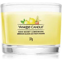 Yankee Candle Iced Berry Lemonade Votivkerze 37 g gelb