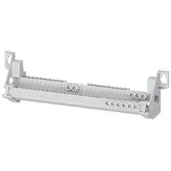Siemens 8GK99100KK12 N/PE-Schiene als Steckklemme mit je 6xSchraube von 2, 5-16mm2 und 21xStecker
