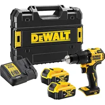 DeWalt DCD709P2T inkl. 2 x 5,0 Ah + Ladegerät + T STAK-Box