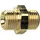 Riegler Doppelgewindenippel, G 3/4 a., G 1 a., SW 38, Messing