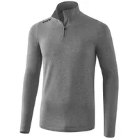 Erima Herren Pullover Basic Rollkragen, Grau Melange, XXL