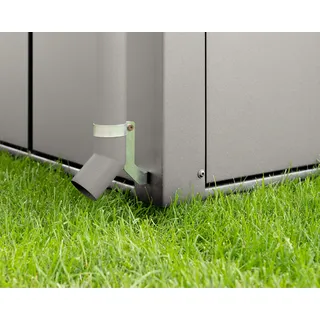 EcoStar Regenfallrohr (Moosgrün)