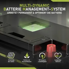 LANGZEIT Batterien LiFePO4 100Ah 12V Lithium Batterie Wohnmobil