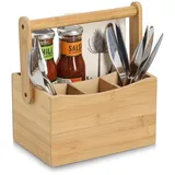 Zeller Utensilienhalter 21,5 x 14 cm Bambus