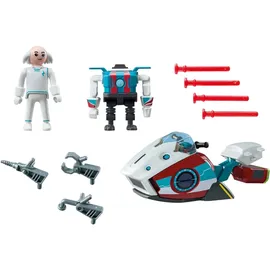Playmobil Super 4 Skyjet mit Dr X & Roboter 9003