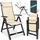 Kesser Gartenstuhl Hochlehner 58 x 58 x 114 cm beige 1 St.