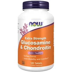 Now Foods Extra Potente Glucosamin und Chondroitin Gelenkschutz Tablette (120 Tabletten)