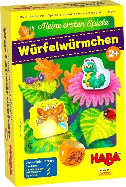 HABA Sales GmbH & Co.KG - Würfelwürmchen (Kinderspiel)
