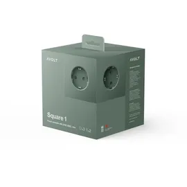 Avolt Square 1 Steckdosenleiste USB-C 30 W 1,8 m  Oak Green