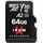 GoodRam IRDM - SD Karte 64GB M2AA UHS-I U3 A2 V30 Micro SDXC mit Adapter 170/120MB/s - Hohe Leistung - Schnell und Zuverlässig - Speicherkarte Micro SD