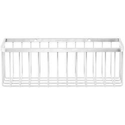 House Doctor - Basket Badezimmer Aufbewahrung, single / Edelstahl