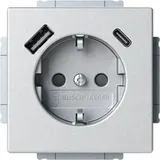 Busch-Jaeger Steckdose, BUSC USB-Steckdose SCHUKO