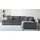 Home Affaire Eckcouch Cord 3-Sitzer Grau