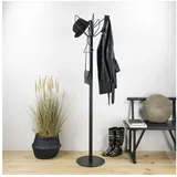 Spinder Fly Garderobenständer 40 x 40 x 180 schwarz