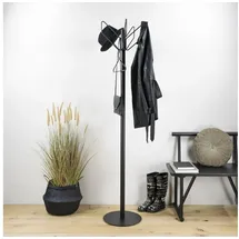 Spinder Fly Garderobenständer 40 x 40 x 180 schwarz