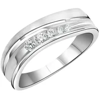ZEEme 925/- Sterling Silber rhodiniert Zirkonia
