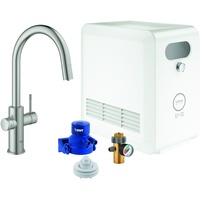 Grohe Blue Professional C-Auslauf Set supersteel 31325DC2