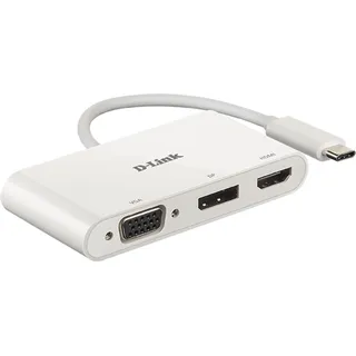 D-Link DUB-V310 USB-C 3-Port Video Adapter