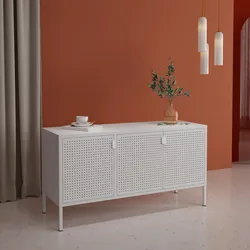 Fernsehschrank Castelli 114 x 40 x 60 cm Stahl