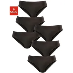 Jazz-Pants Slips PETITE FLEUR, Damen, Gr. 40 (40), schwarz, Obermaterial: 100% Baumwolle, unifarben, körpernah, Unterhosen, aus reiner Baumwolle, Topseller