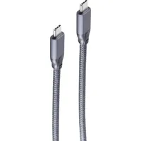 ShiverPeaks BASIC-S USB 3.2 Kabel, C-Stecker - C-Stecker - Grau