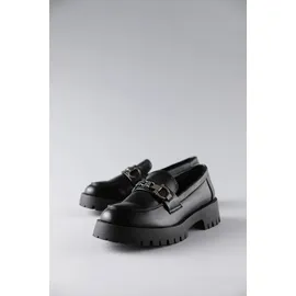 aniston shoes Loafer , Slipper, Halbschuh mit Bequemweite G (=weit) - NEUE KOLLEKTION, schwarz