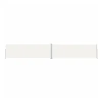 VidaXL Seitenmarkise Ausziehbar Creme 200x1200 cm