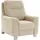 sit&more Sessel Boccaccio Kunstleder 90 x 104 x 96 cm Beige mit Kopfteilverstellung