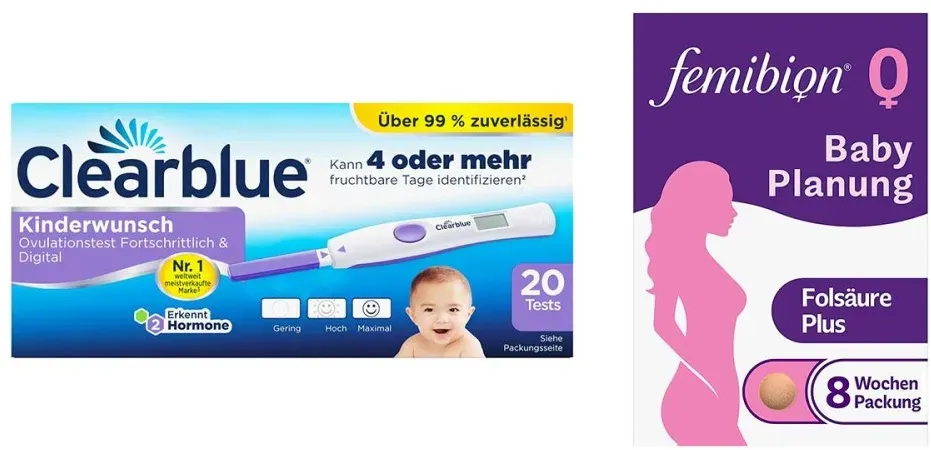 Clearblue Ovulationstest fortschrittlich & digital 20 stk + Femi
