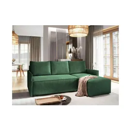 masseno Ecksofa Perusi grün ¦ Maße (cm): B: 206 H: 85