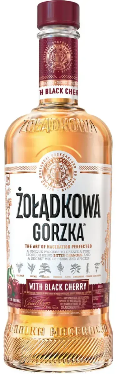 Zoladkowa Gorzka With Black Cherry 28% vol. 0,5 l