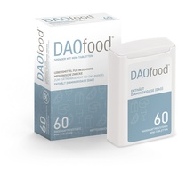 DAOfood - Diätetische Management bei DAO-Mangel - Dispenser 60 Mini Gastro-resistente Tabletten - DAO-Enzym