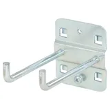 KS Tools Werkzeughalter mit senkrechtem Hakenende, Ø 6 mm, 75mm verzinkt 90° gewinkelt, 6mm
