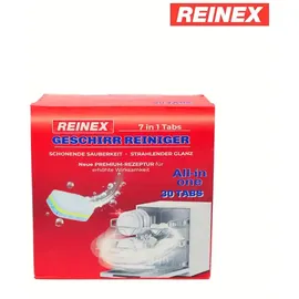 Reinex Geschirr Reiniger Tabs 7 In 1 30 St.