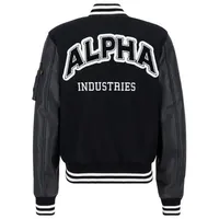Alpha Industries PU College Jacket Light schwarz M