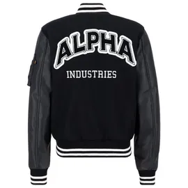 Alpha Industries PU College Jacket Light schwarz M