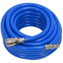 TRIZERATOP Verstärkter PVC Druckluftschlauch 8 mm x 10 m mit Schnellkupplungen