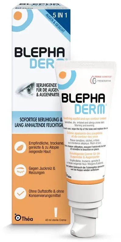 Blephaderm® – Beruhigende Augencreme FÜR DIE Lider & Augenpartie