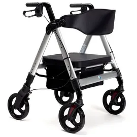 Vermeiren Goliat XXL Rollator Leichtgewichtrollator bis 200 kg rot